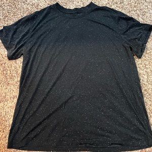Lululemon Black Speckled T-shirt